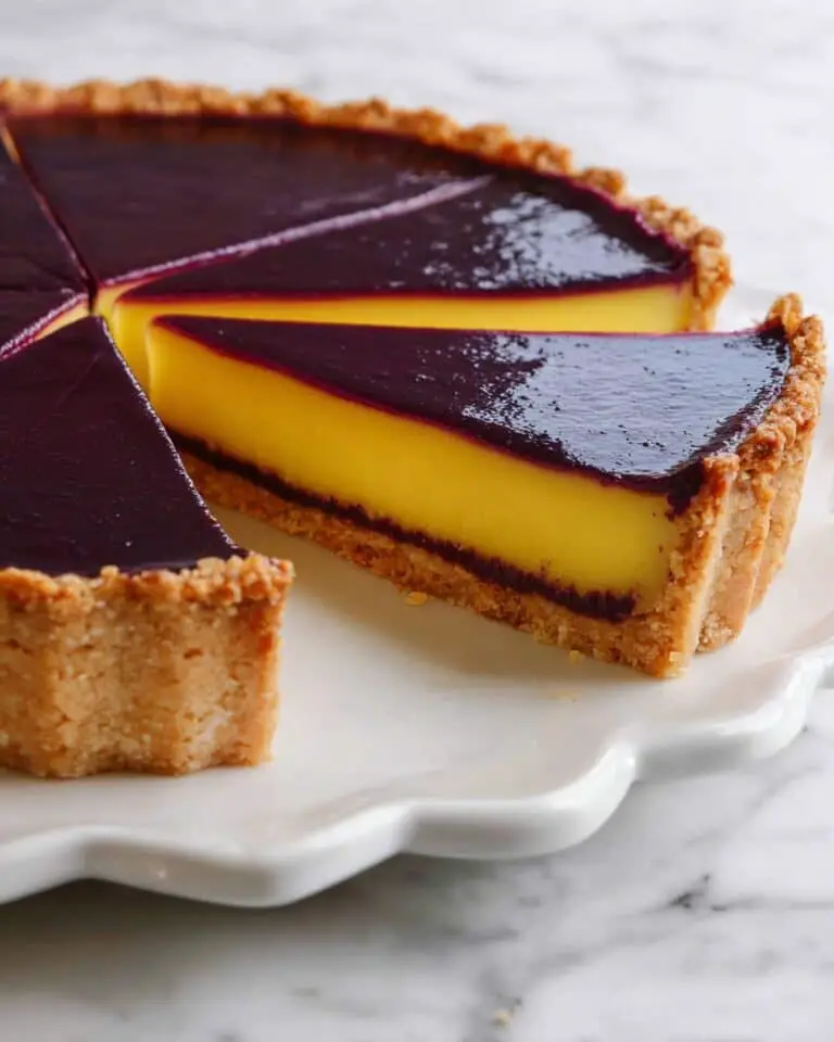 Blueberry–Lemon Curd Tart Recipe