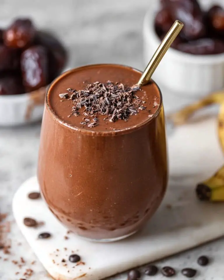 Healthy Chocolate Coffee Smoothie Recipe
