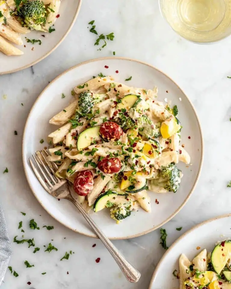 Vegan Pasta Primavera Recipe
