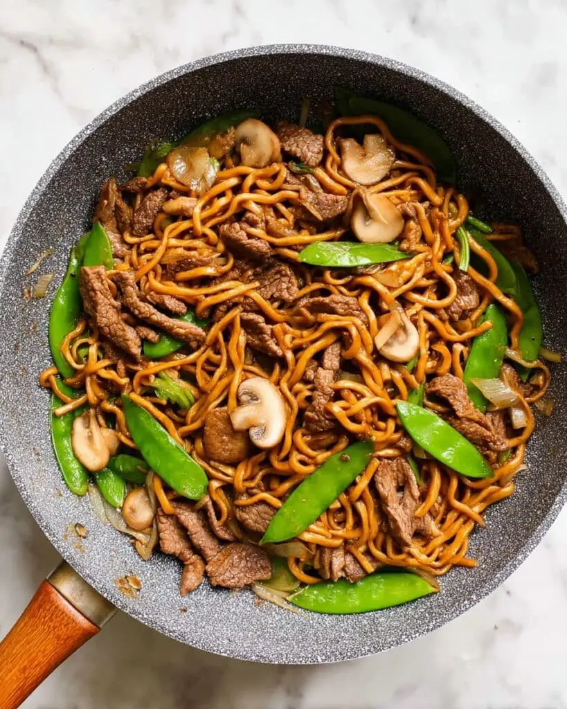 Beef Noodle Stir Fry Recipe
