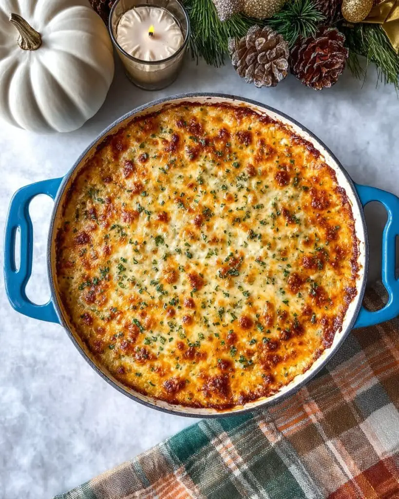 Melty Three-Cheese Baked Mac and Cheese Recipe