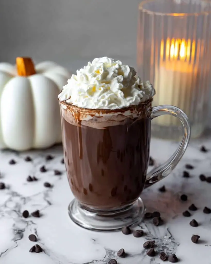 Dark Chocolate Hot Chocolate (Best Homemade Recipe) Recipe