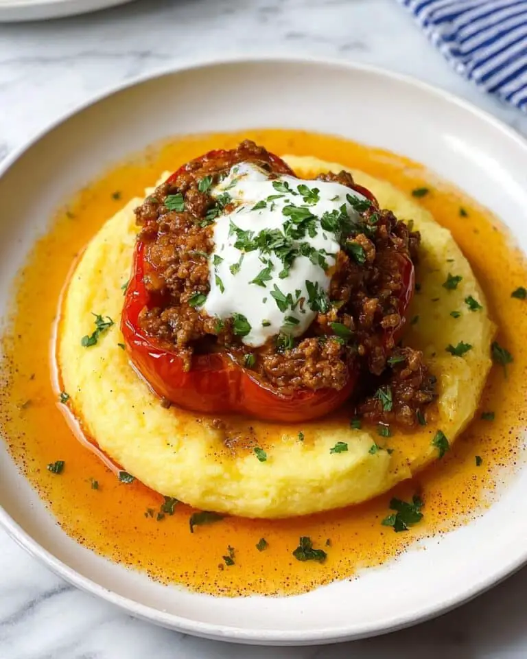 Easy Stuffed Peppers Recipe (No Rice) Recipe