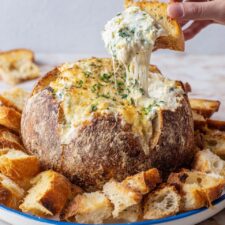 French Onion Dip Cob Loaf Recipe