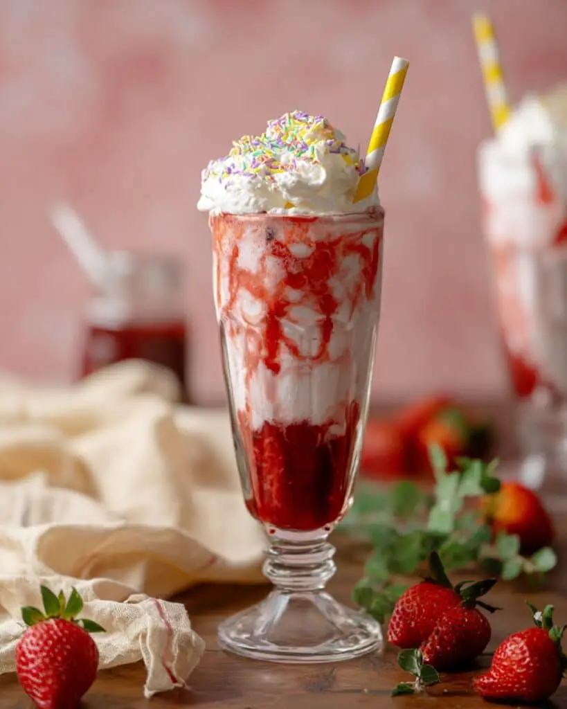 Insanely Good Dairy-Free Strawberry Milkshake Recipe