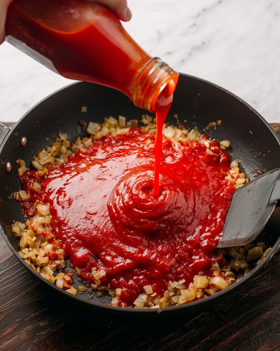 Seven meatballs with a brown color and slightly rough texture lie scattered on a white marbled parchment paper. Each meatball shows bits of green herbs and small pieces of white onion mixed in. The meatballs have some browned spots from cooking and look moist but firm. The background is the white marbled parchment with some browned cooking marks and oil stains around the meatballs. photo taken with an iphone --ar 4:5 --v 7