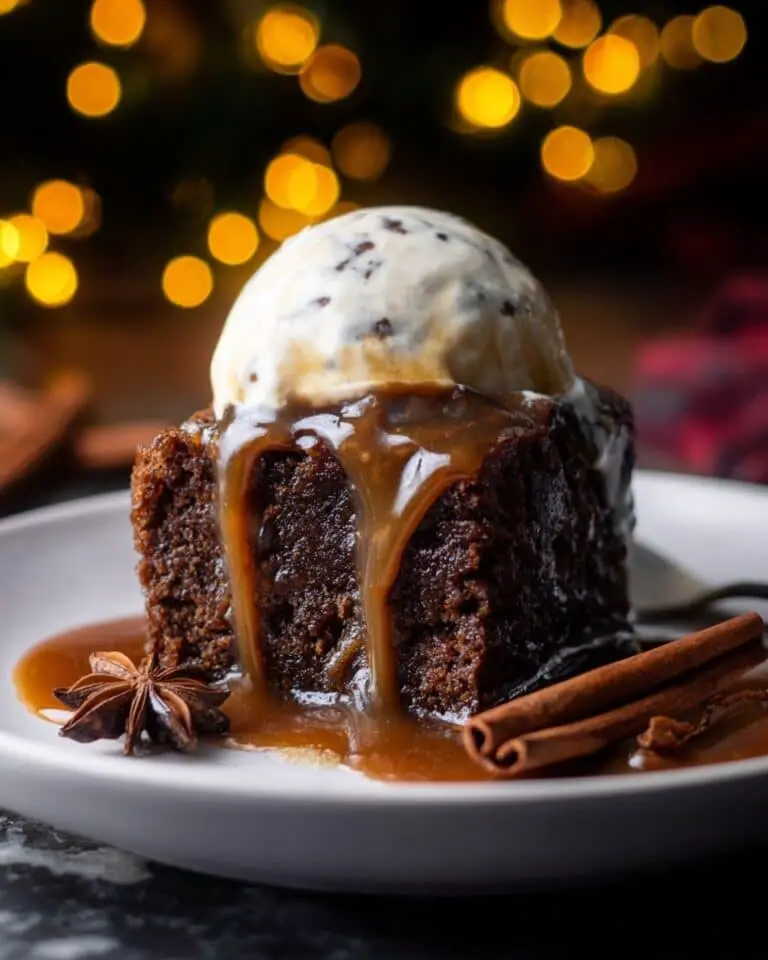 Vegan Sticky Gingerbread Date Cake Recipe