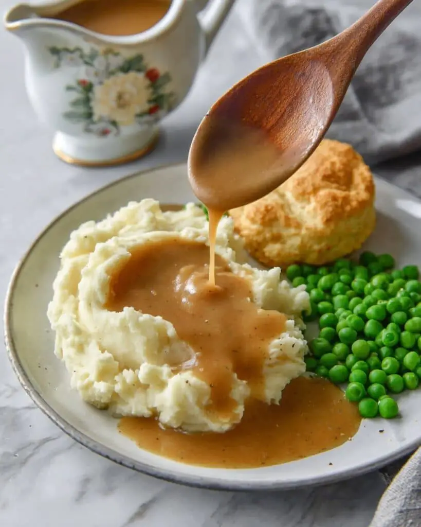 Brown Gravy Without Drippings Recipe