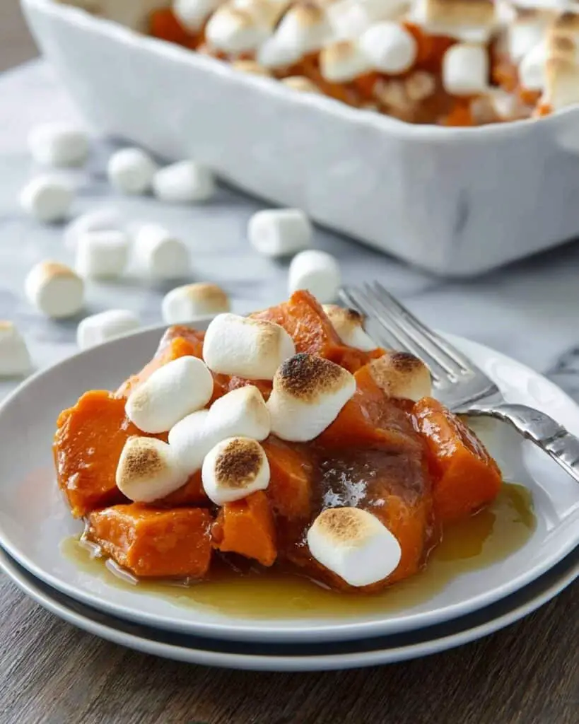 Candied Yams with Marshmallows Recipe