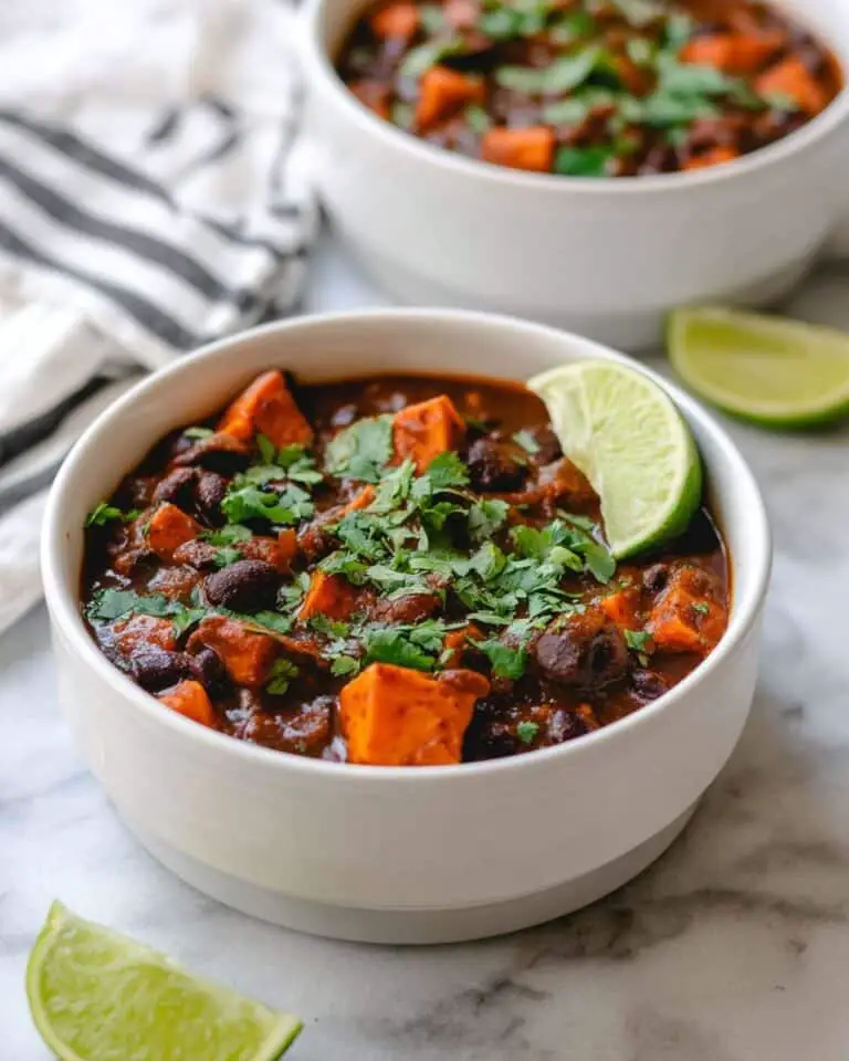 Sweet Potato Black Bean Chili Recipe