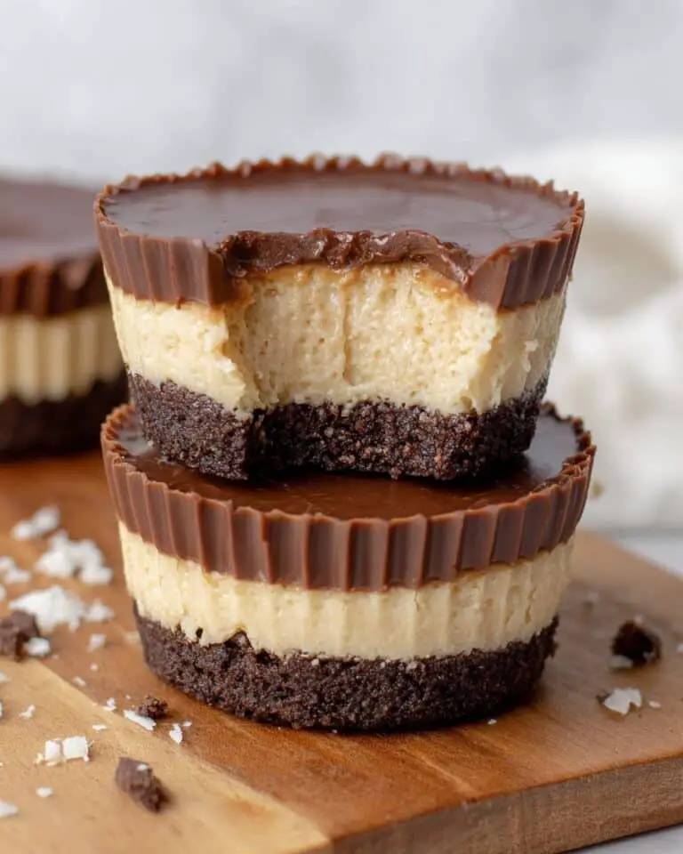 Mini Peanut Butter Cup Cheesecakes Recipe