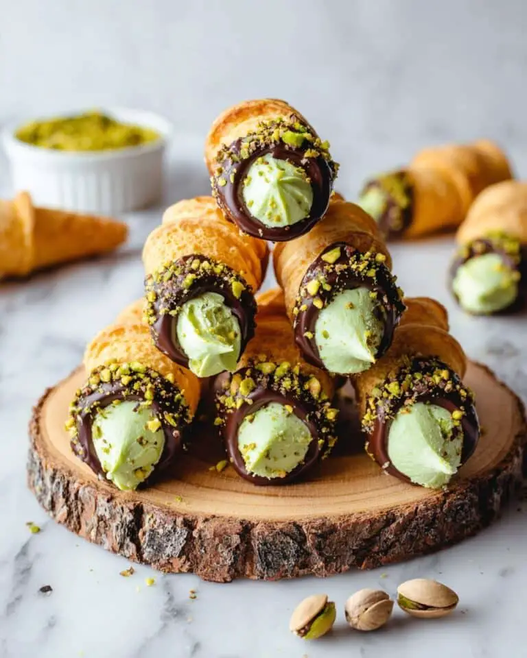 Pistachio Ricotta Cannoli Recipe