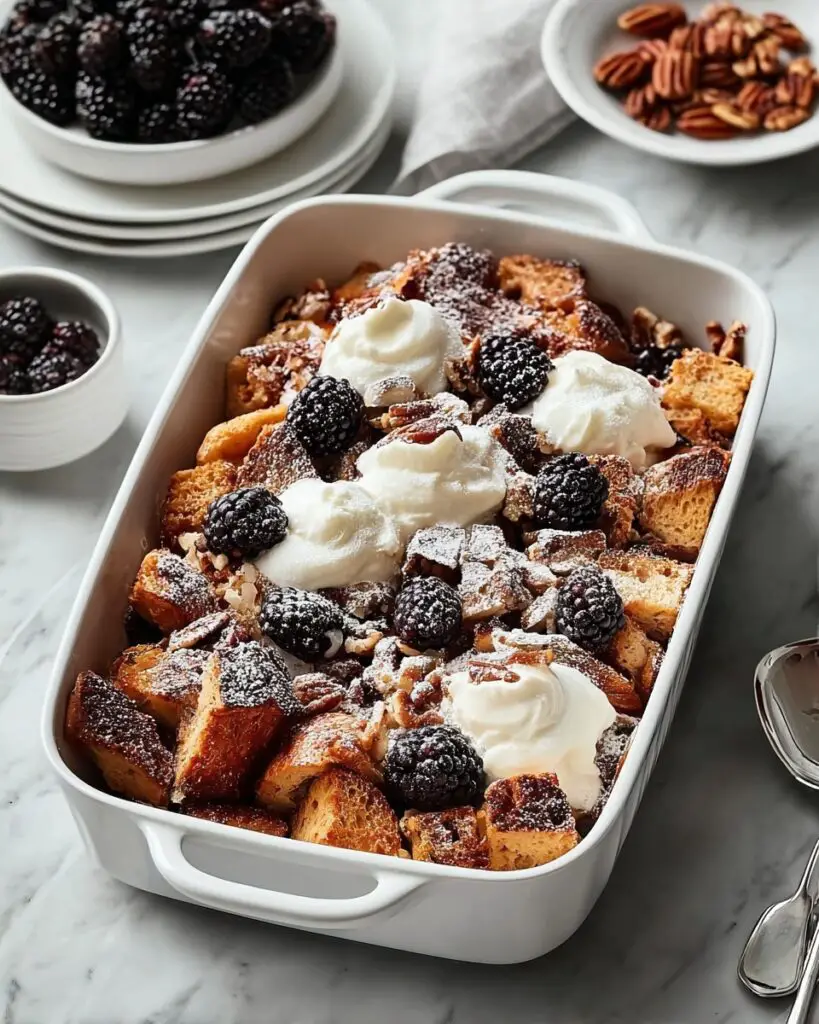 Decadent Baked French Toast with Cinnamon and Maple Syrup Recipe