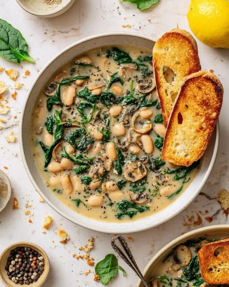 One-Pot White Bean Mushroom Stew Recipe