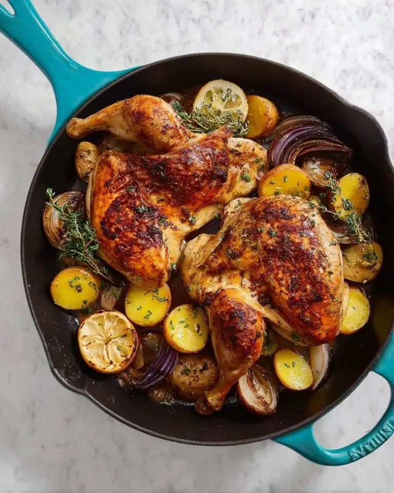 Irresistible Garlic Butter Cornish Hens with Savory Gravy Recipe