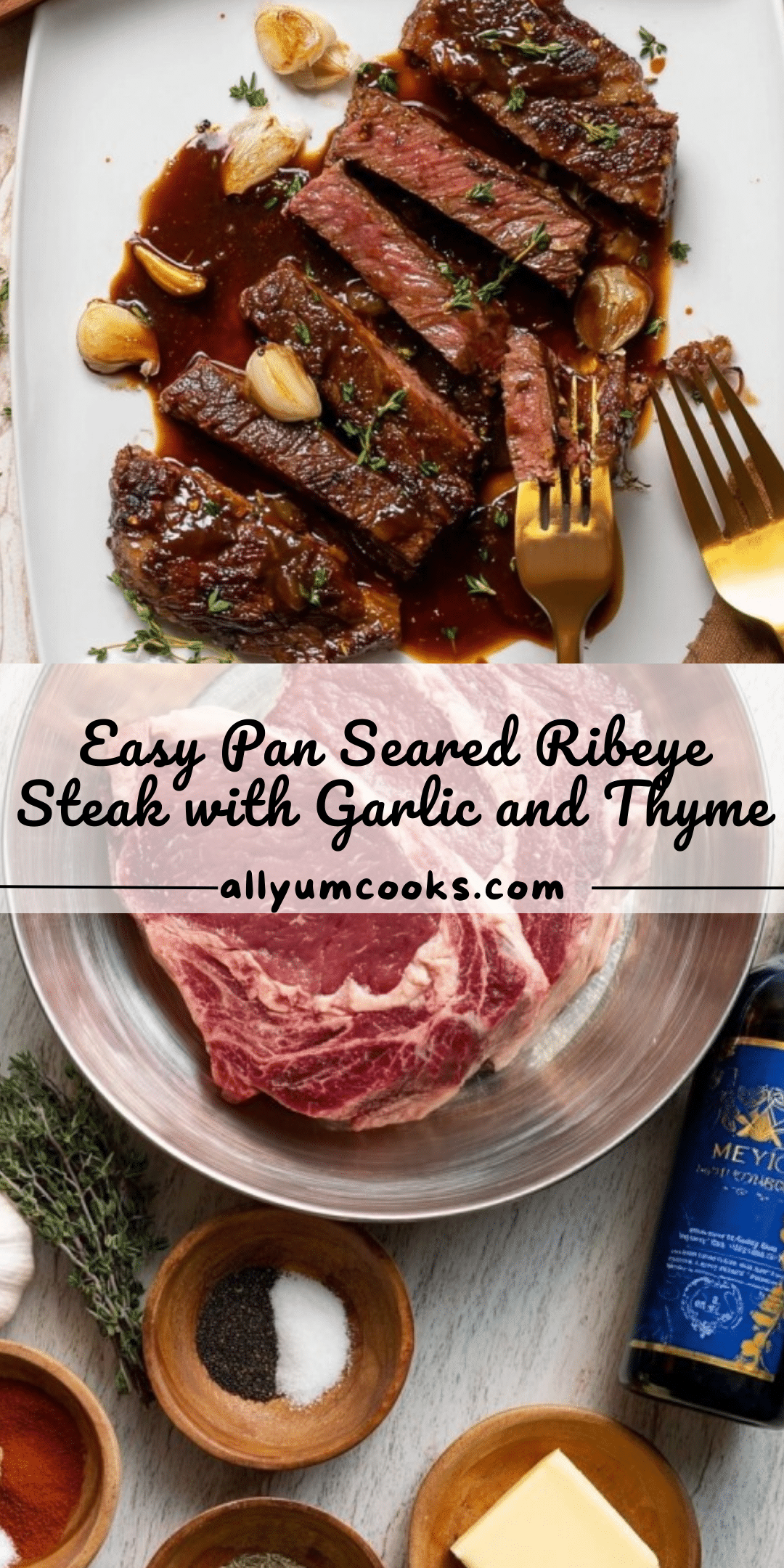 Pinterest Rib Eye:images Pan Seared Ribeye Steak: A Juicy & Crispy Perfect Dinner