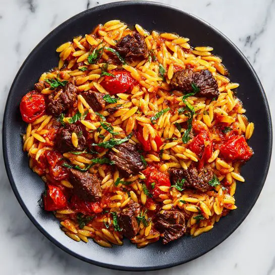 Beef Giouvetsi (Braised Beef and Orzo) Recipe