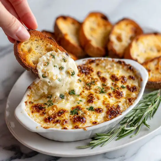 Roasted Garlic Asiago Dip Recipe