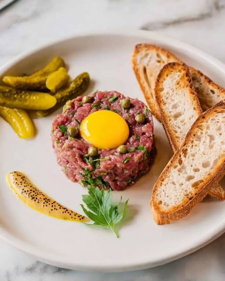 Classic Steak Tartare (Beef Tartare) Recipe