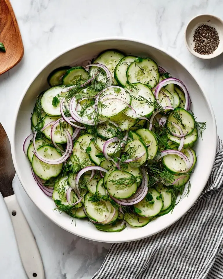 Easy Cucumber Salad Recipe