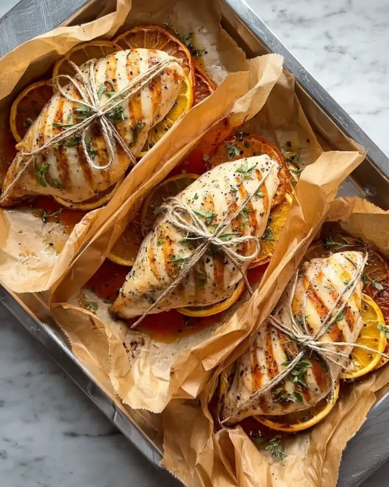 Best Moist Chicken Breast with Orange and Thyme Recipe