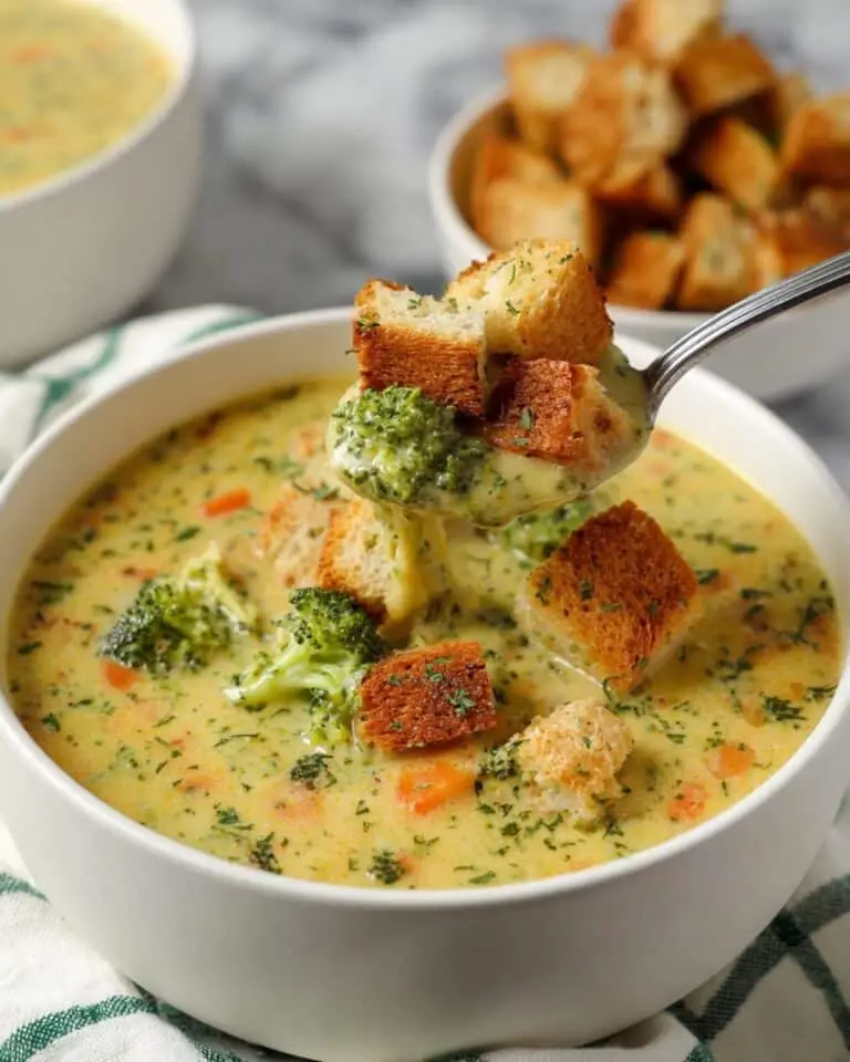 Smoked Gouda Broccoli Soup Recipe