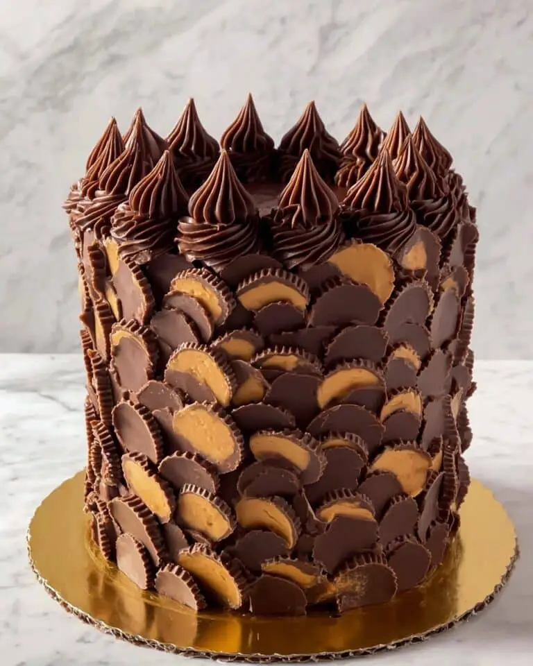 Walmart Glow-Up Cake with Peanut Butter Cups Recipe