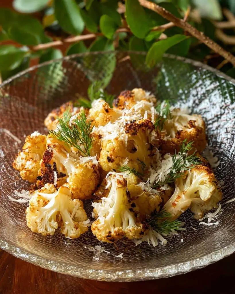 Roasted Rosemary Cauliflower and Fennel Recipe