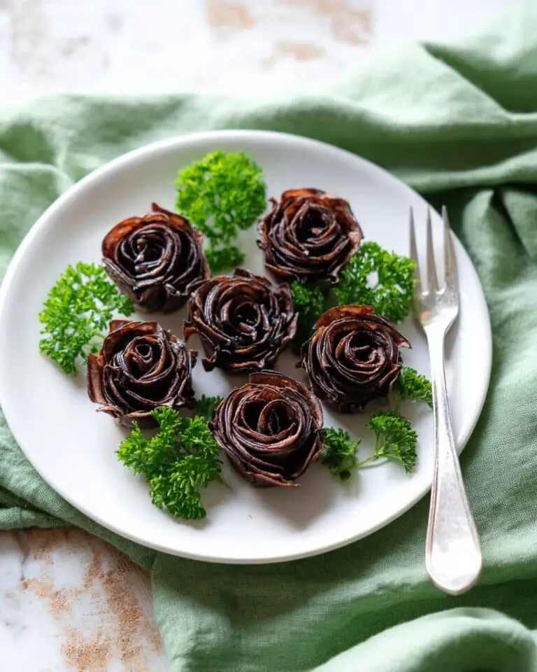 Purple Potato Roses Recipe