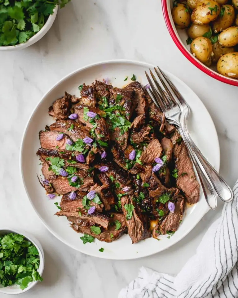 Marinated Skirt Steak Recipe