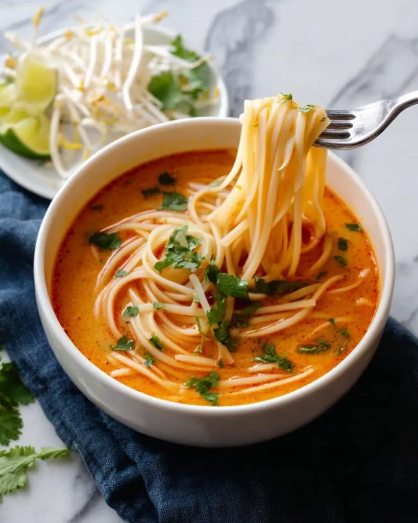 Coconut Curry Noodle Bowl Recipe