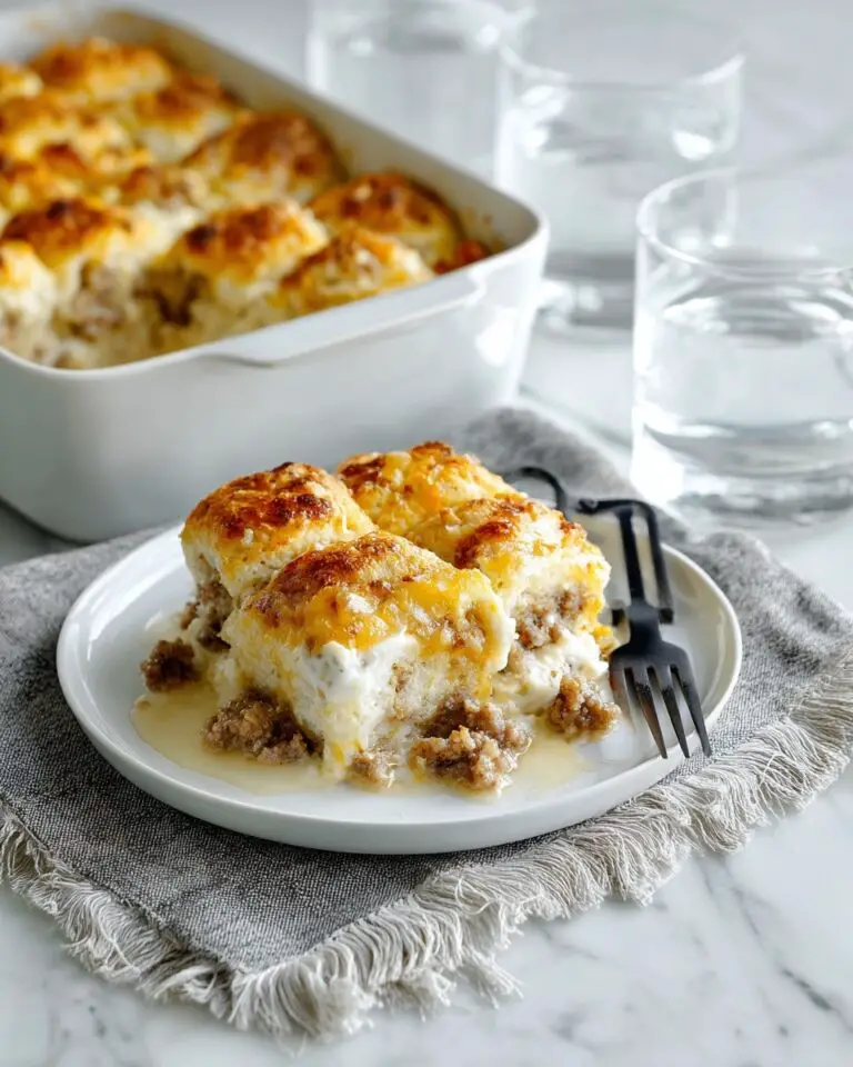 Biscuits and Gravy Casserole Recipe