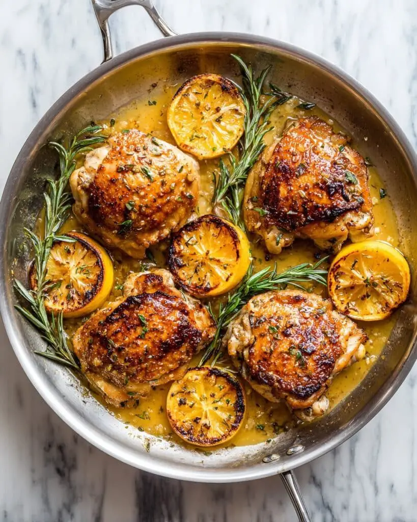 Easy Lemon Rosemary Chicken Recipe