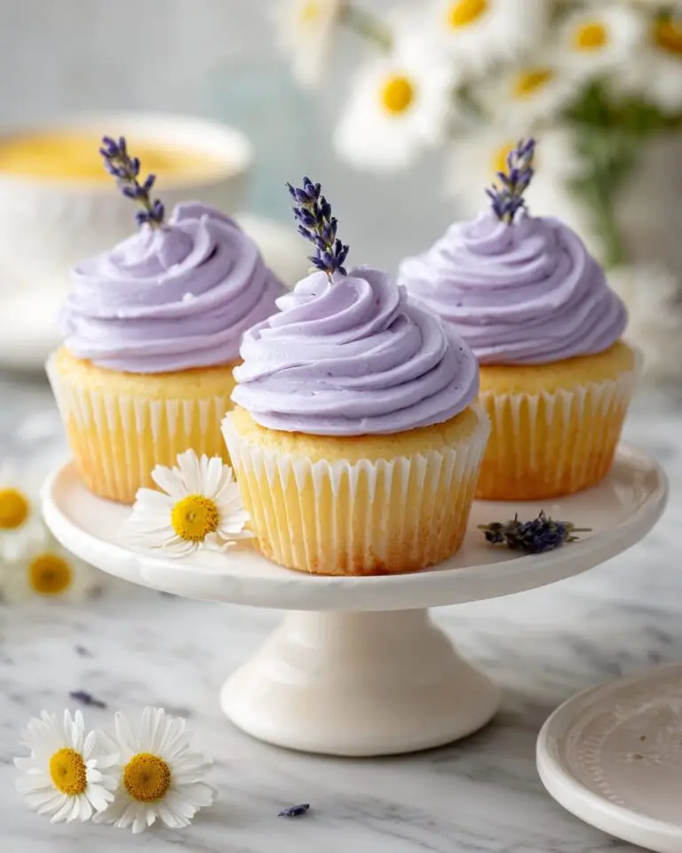 Lemon Lavender Cupcakes Recipe