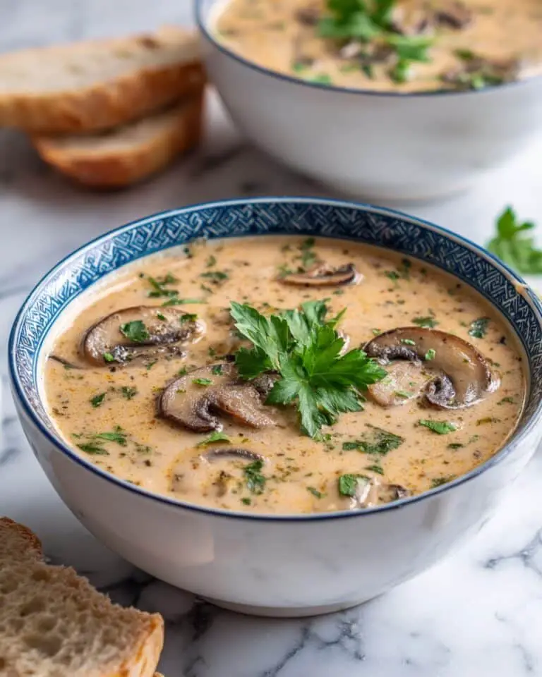 Creamy Mushroom Soup Recipe