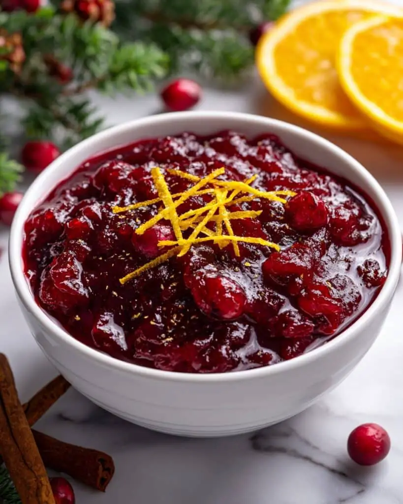 Homemade Cranberry Sauce Recipe