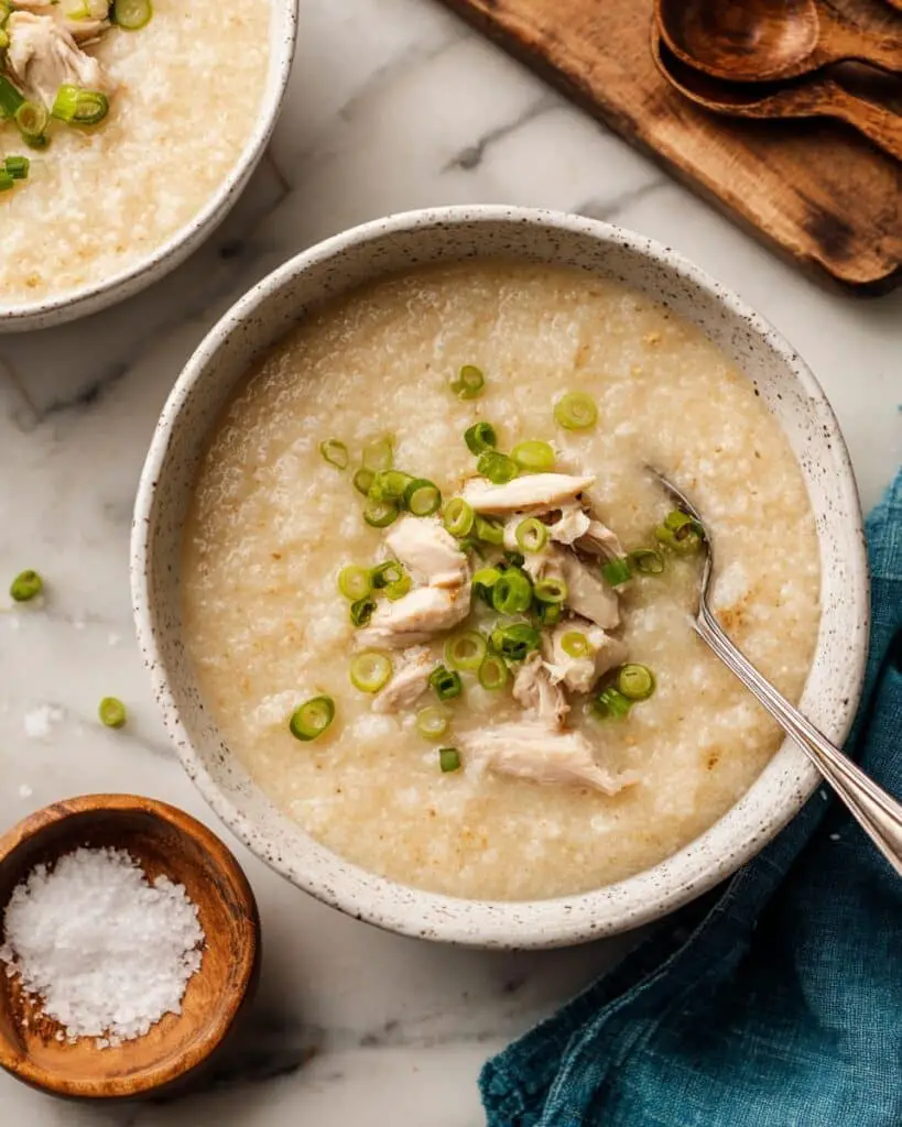 Creamy Chicken Congee (Instant Pot and Stove Top Recipes) Recipe