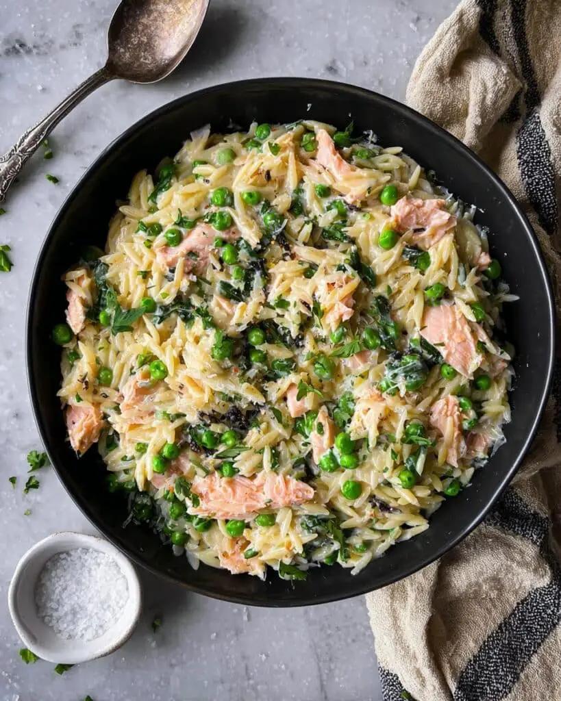 Hot Smoked Salmon Pasta (No Cream) Recipe