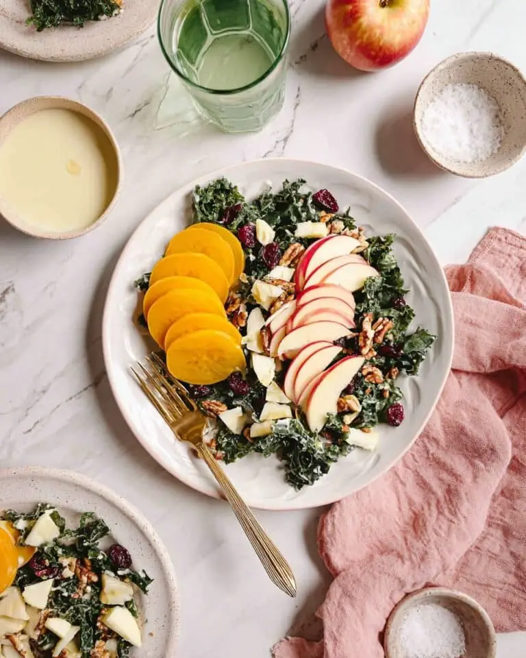 Fall Harvest Salad with Mustard Orange Vinaigrette Recipe