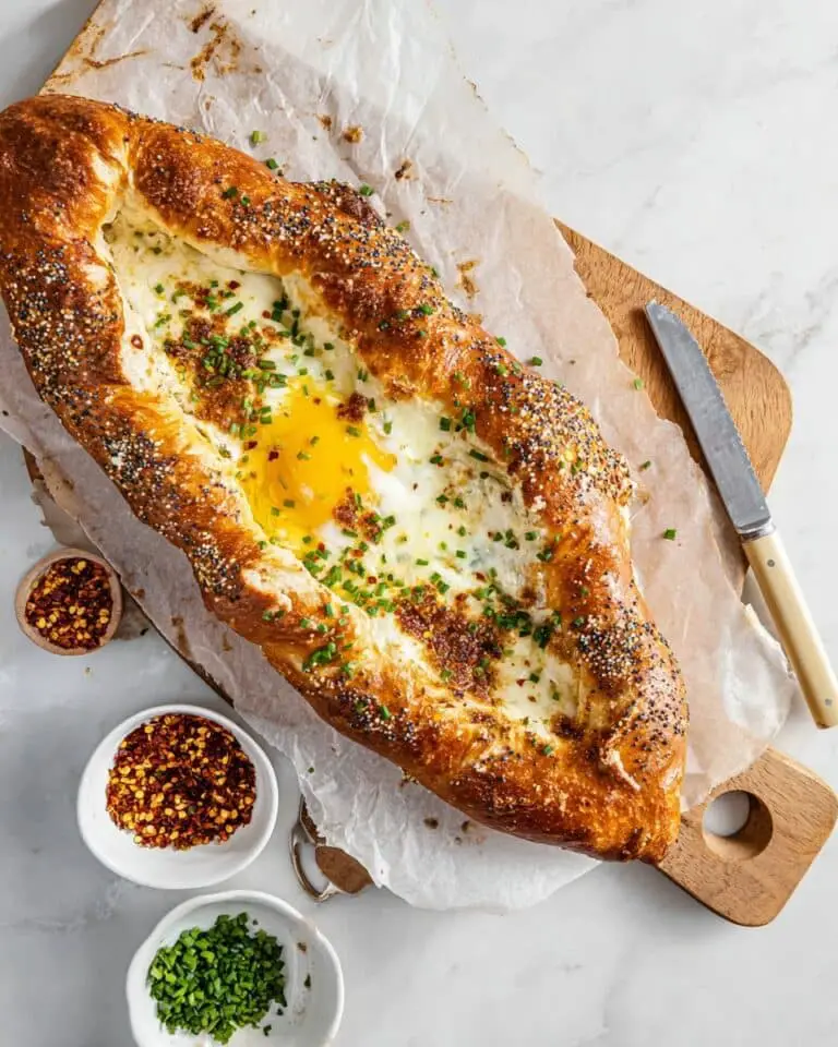 Khachapuri (Georgian Cheese Bread) Recipe