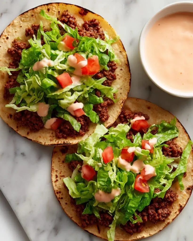 Smash Burger Tacos Recipe