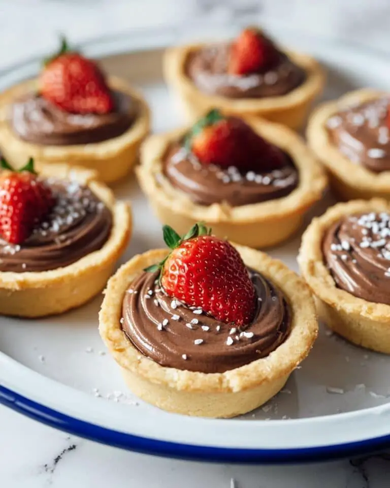 Chocolate Mousse Tartlets (2 Ingredients) Recipe