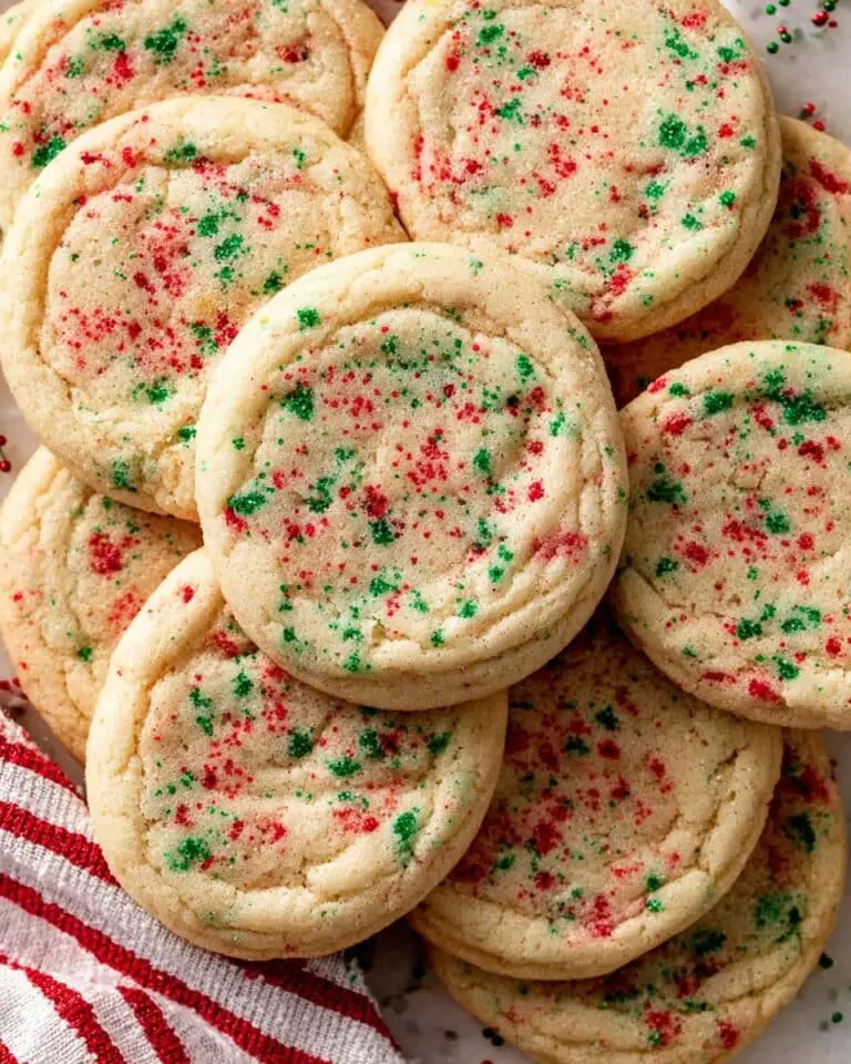 Sprinkle Sugar Cookies Recipe