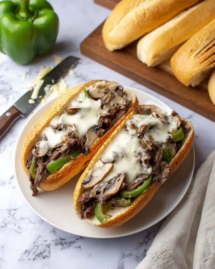 Classic Philly Cheesesteaks Recipe