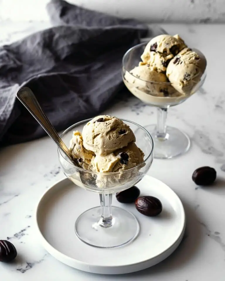 Chestnut Rum Raisin Ice Cream Recipe