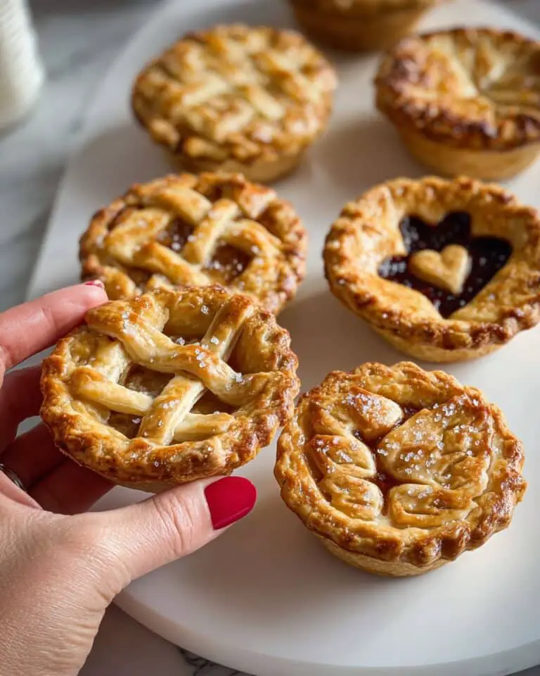 Caramel Apple Mini Pies Recipe