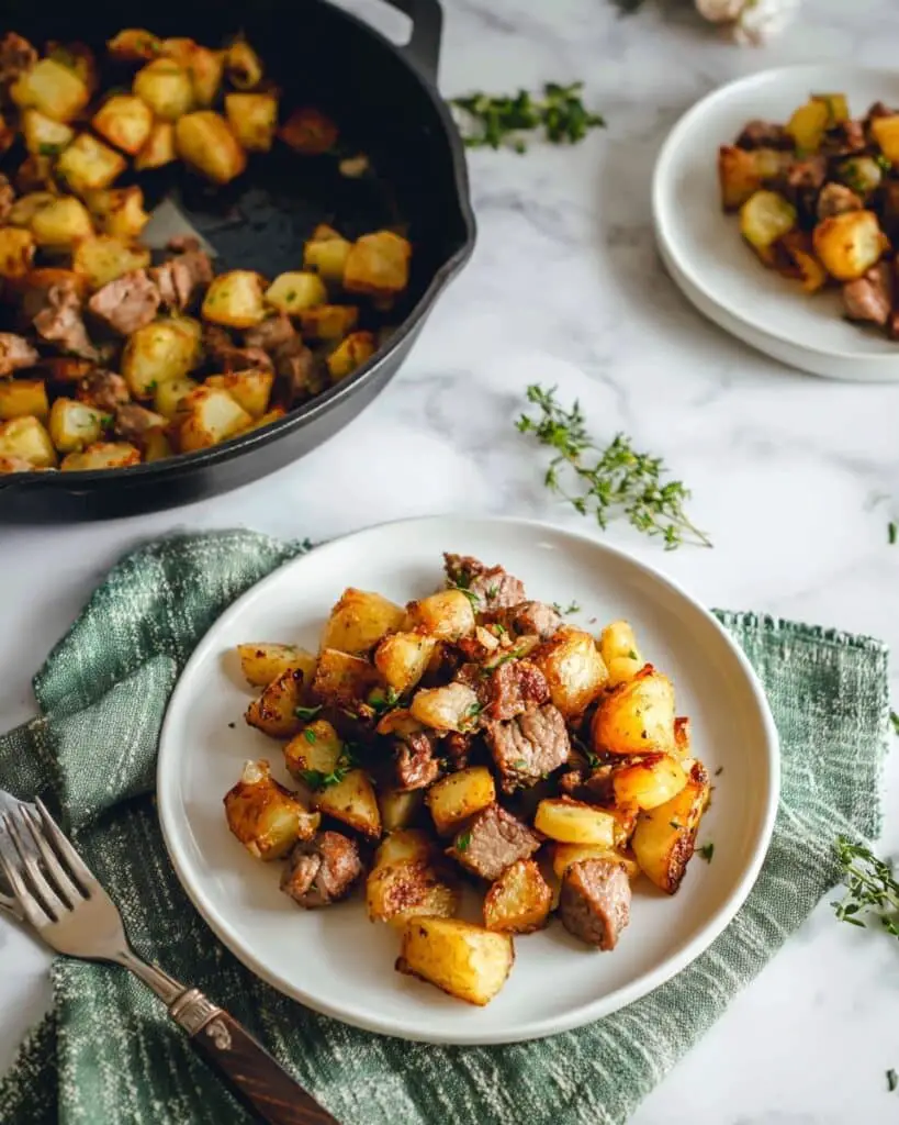 Steak Bites and Potatoes Recipe