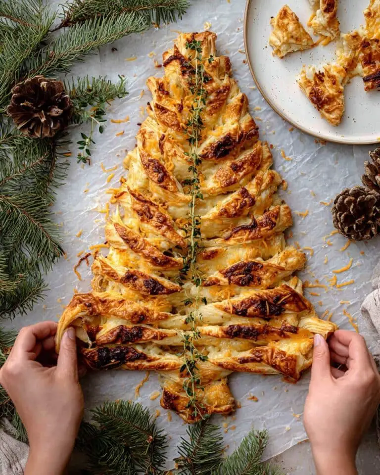 Puff Pastry Christmas Tree Appetizer Recipe