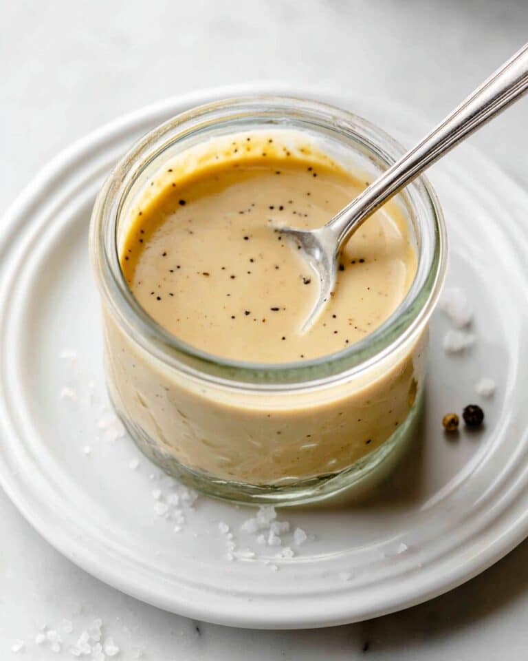 Maple Mustard Tahini Dressing Recipe