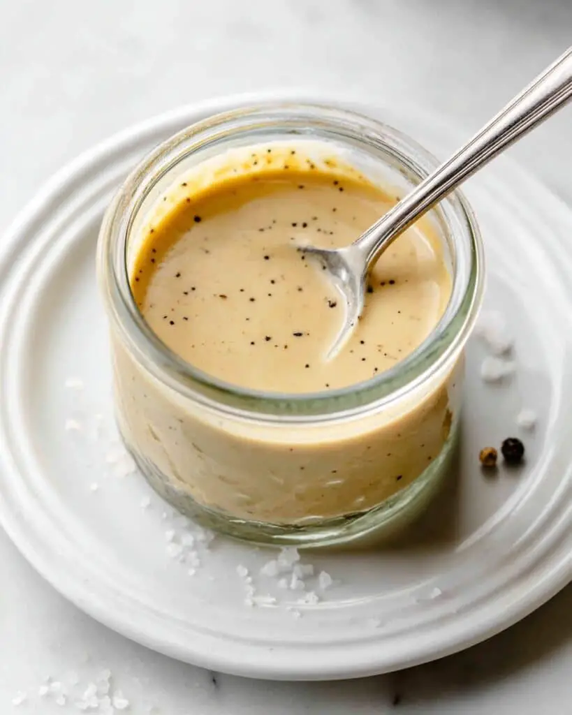 Maple Mustard Tahini Dressing Recipe
